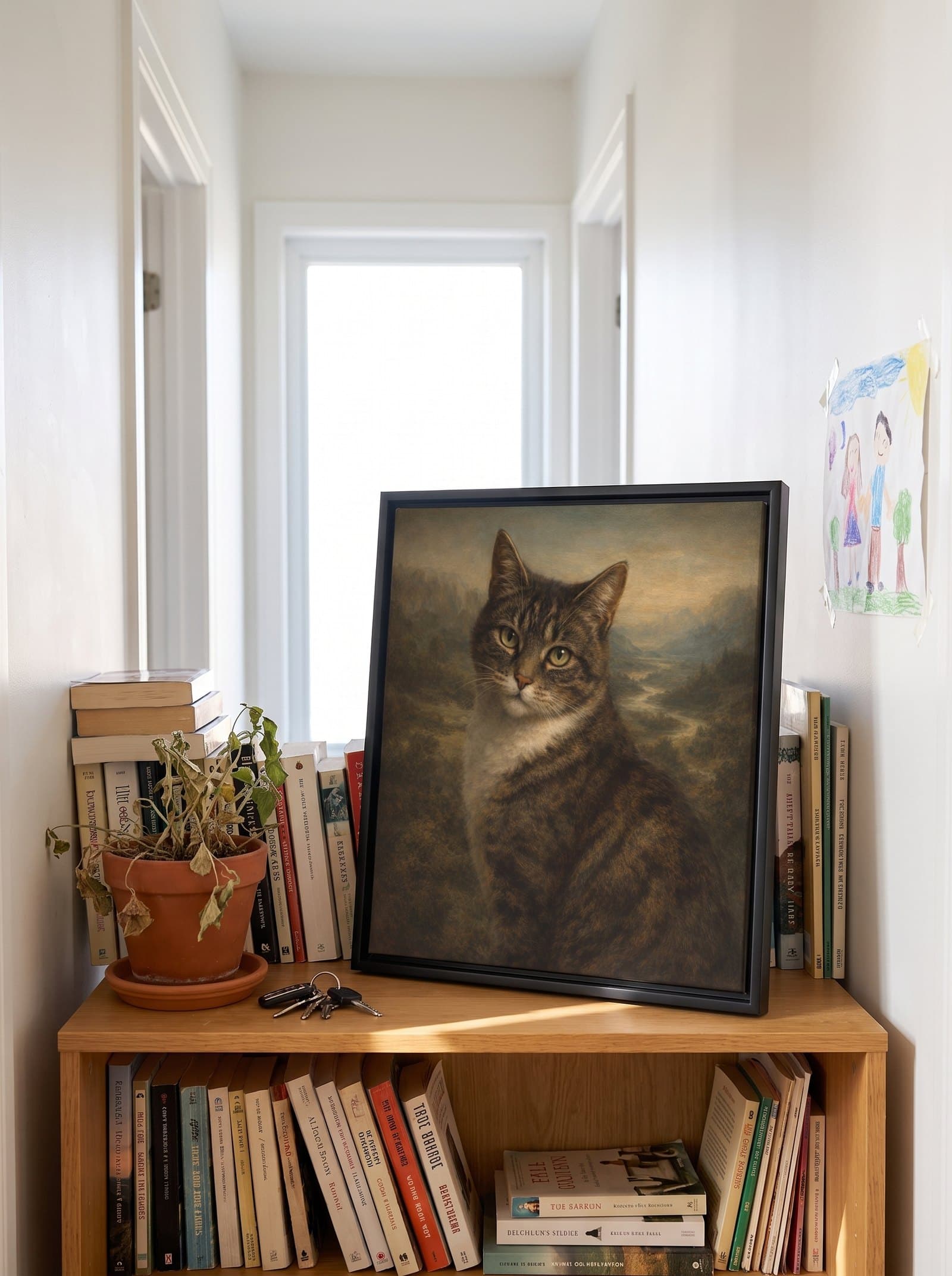 Giclée Print featuring a pet portrait