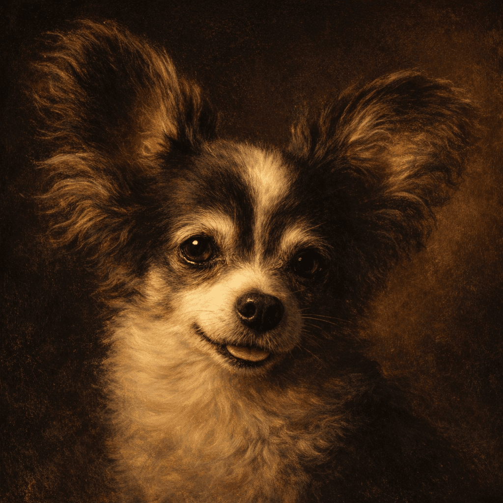 Dutch Golden Age pet portrait style