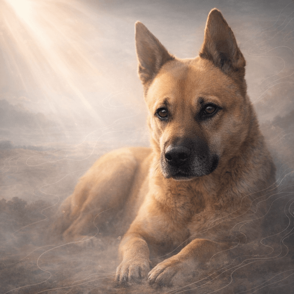 AOP Sweatshirt featuring AI pet portrait